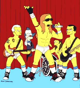 lé red hot en Simpson